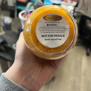 Vanilla Spiced Pear Body Scrub - Orange